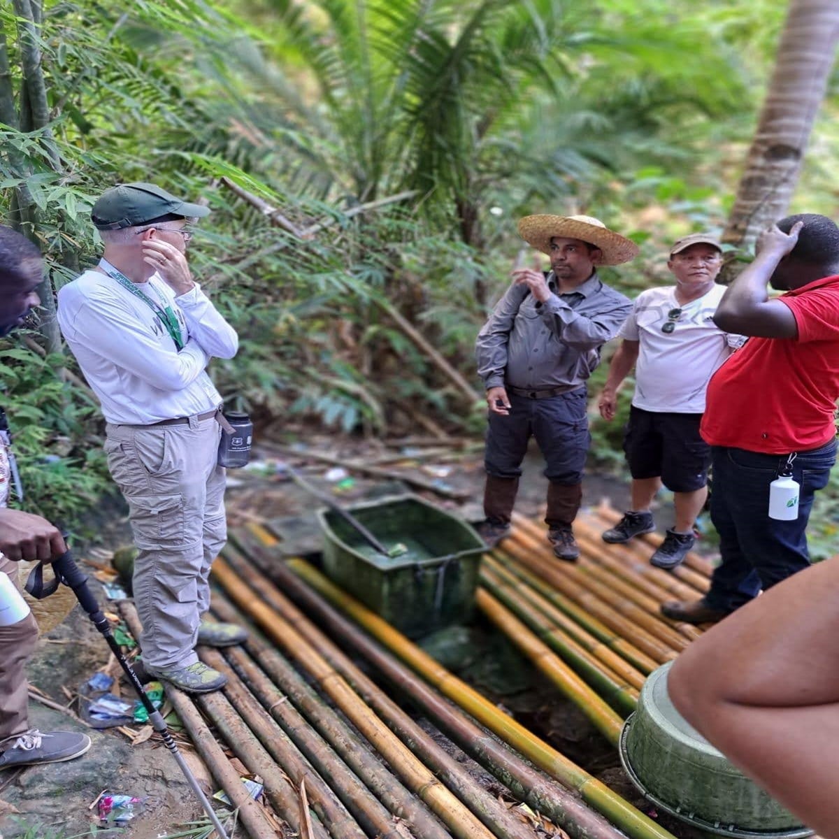 Environmental protest - Stop polluters campaign
